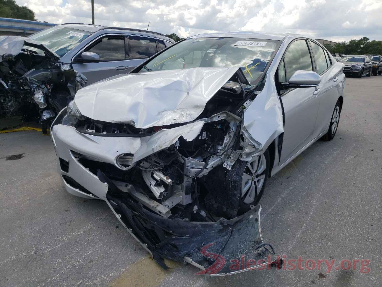 JTDKBRFU0J3074665 2018 TOYOTA PRIUS