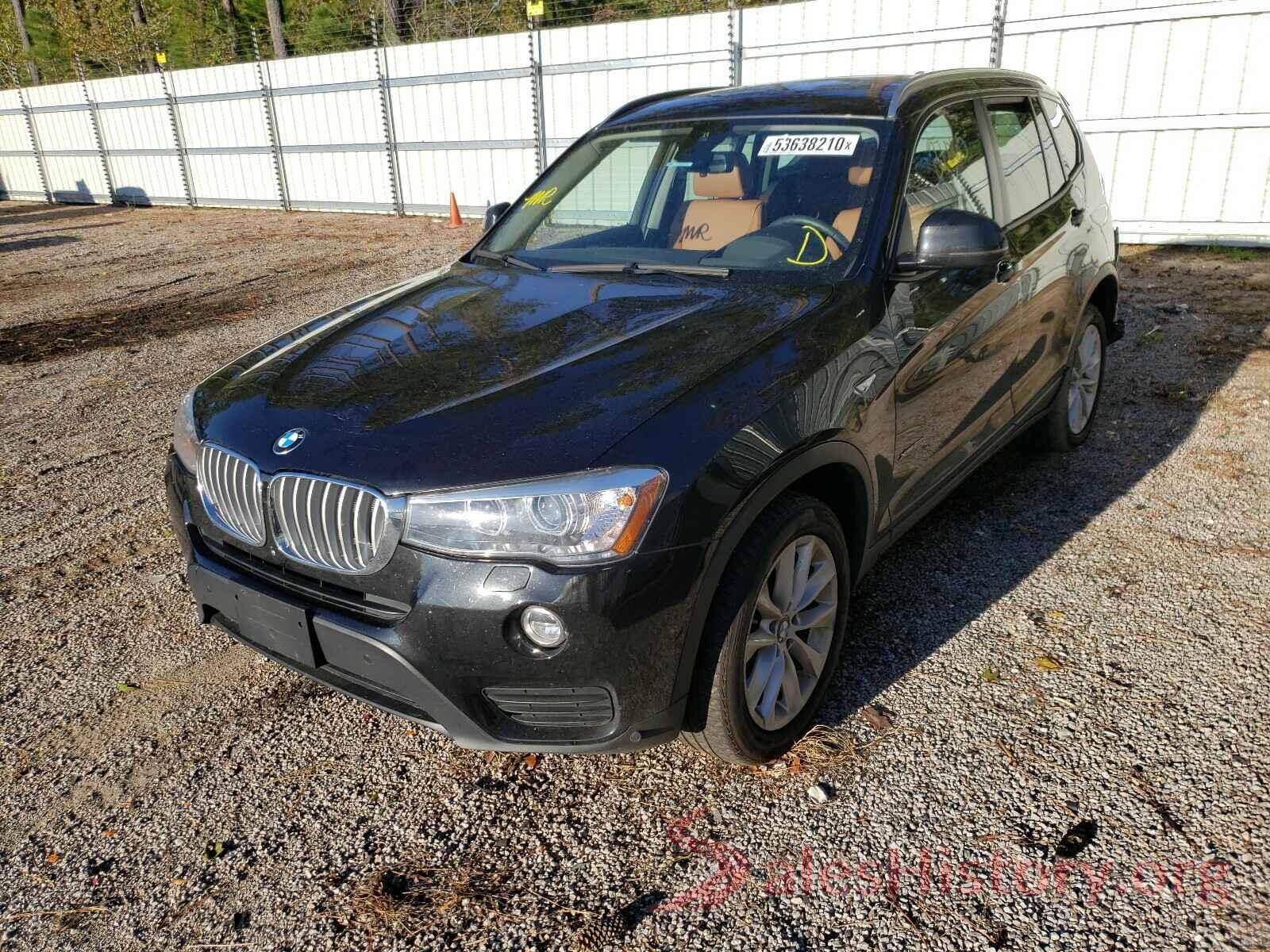 5UXWX9C59H0T14564 2017 BMW X3