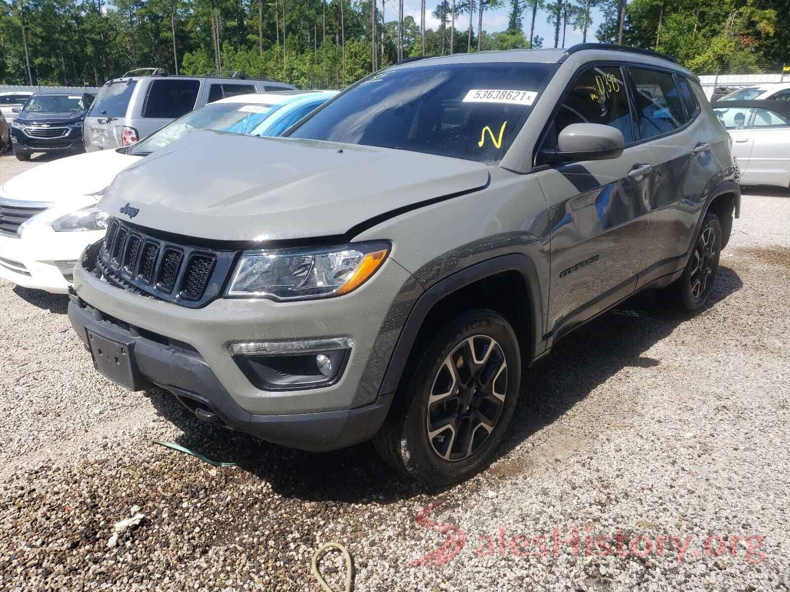 3C4NJDAB6KT723948 2019 JEEP COMPASS