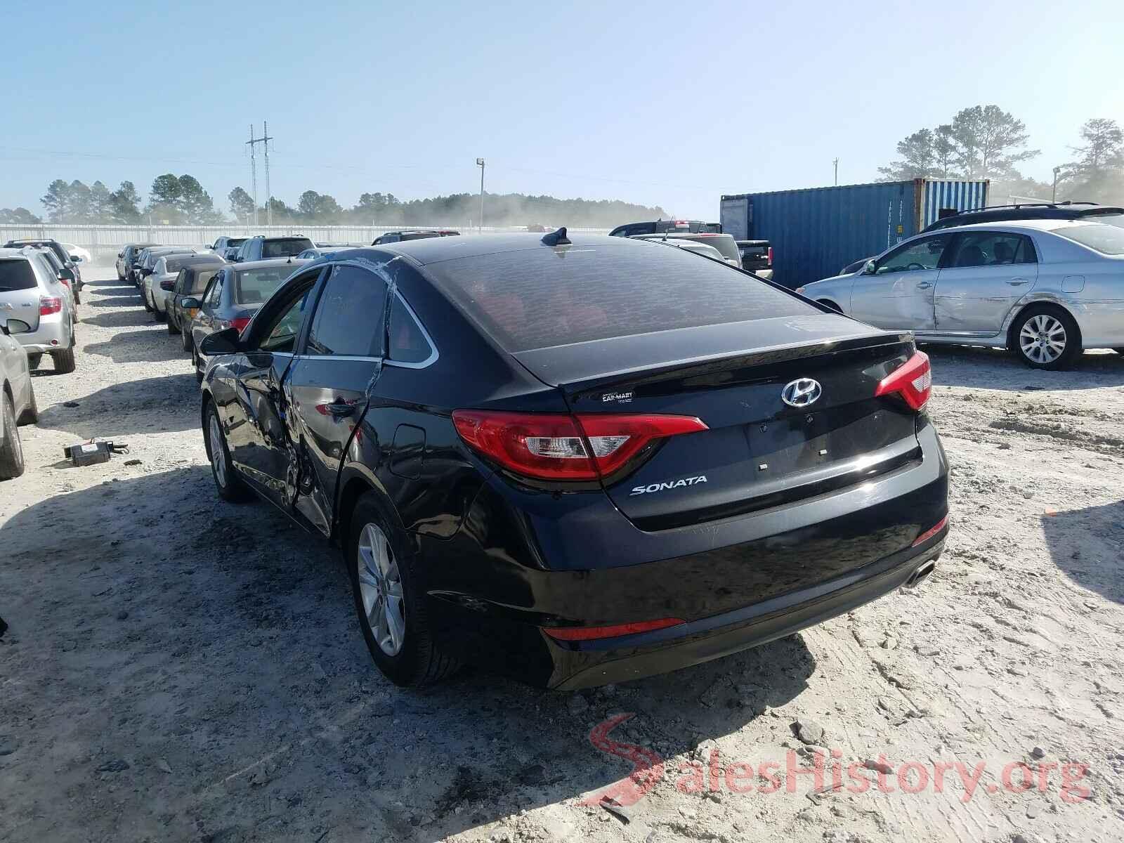 5NPE24AF3GH313616 2016 HYUNDAI SONATA