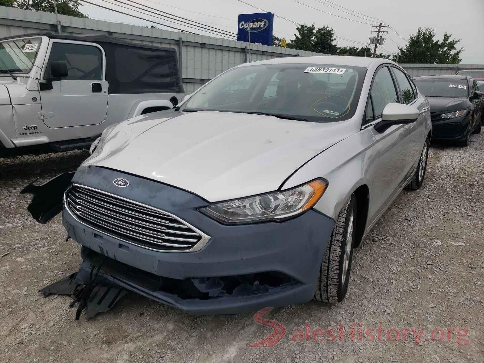 3FA6P0HD6HR257095 2017 FORD FUSION