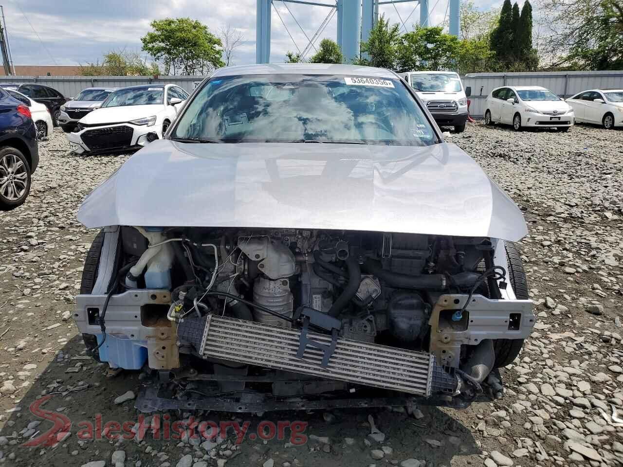 2019 HONDA ACCORD VIN 1HGCV1F12KA132003, rear view
