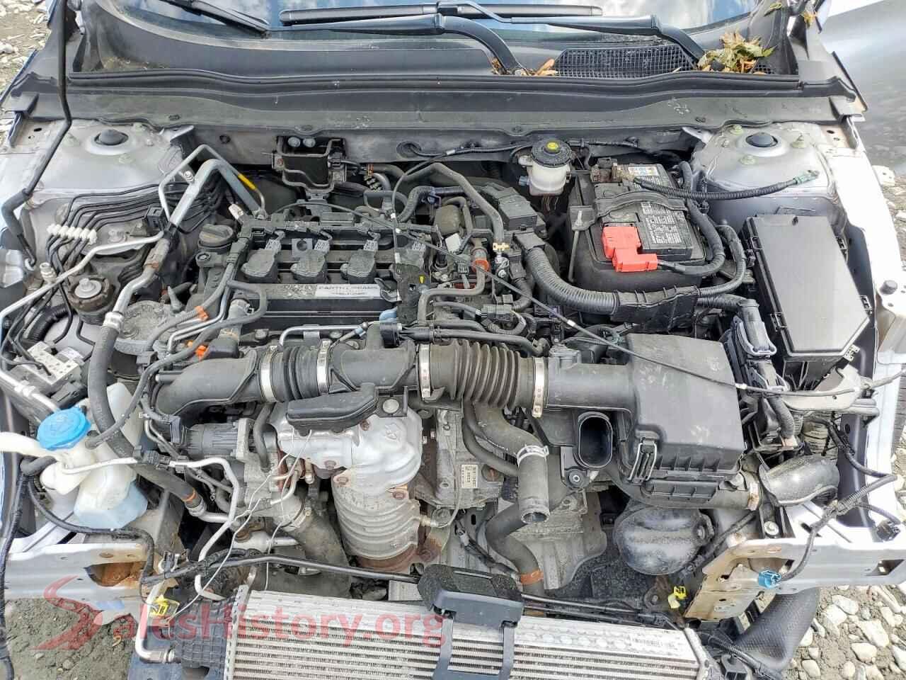 2019 HONDA ACCORD VIN 1HGCV1F12KA132003, VIN plate