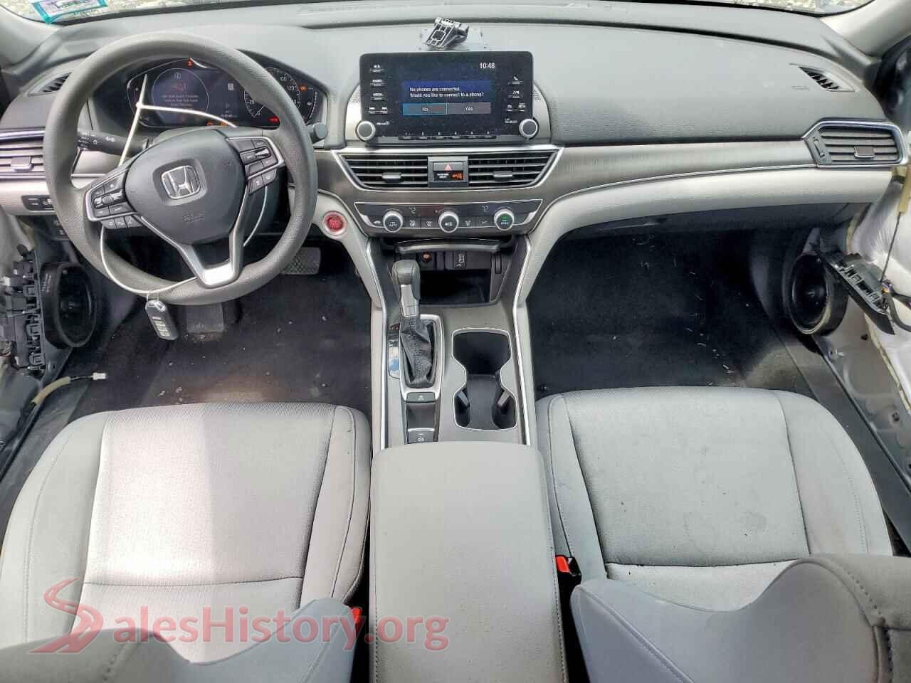 2019 HONDA ACCORD VIN 1HGCV1F12KA132003, interior dashboard