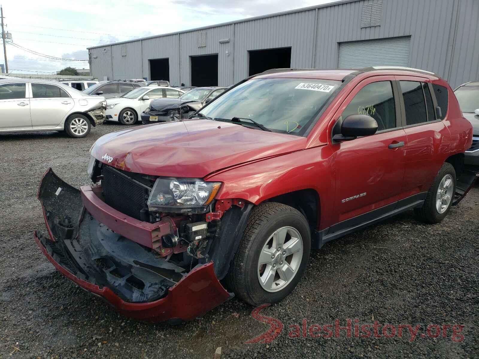 1C4NJCBA9GD785082 2016 JEEP COMPASS