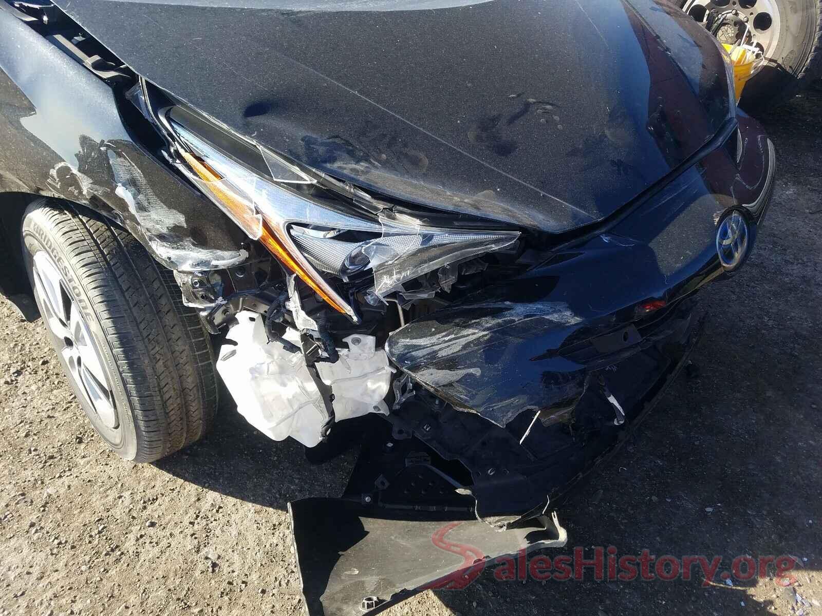 JTDKBRFUXH3559986 2017 TOYOTA PRIUS