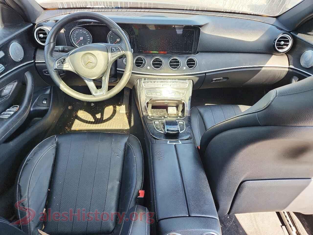 2017 MERCEDES-BENZ E-CLASS VIN WDDZF4JB5HA022407, interior dashboard