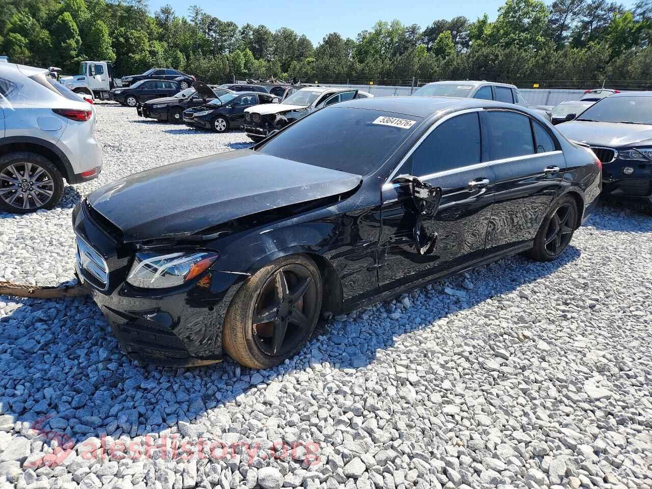 2017 MERCEDES-BENZ E-CLASS VIN WDDZF4JB5HA022407, auction photo
