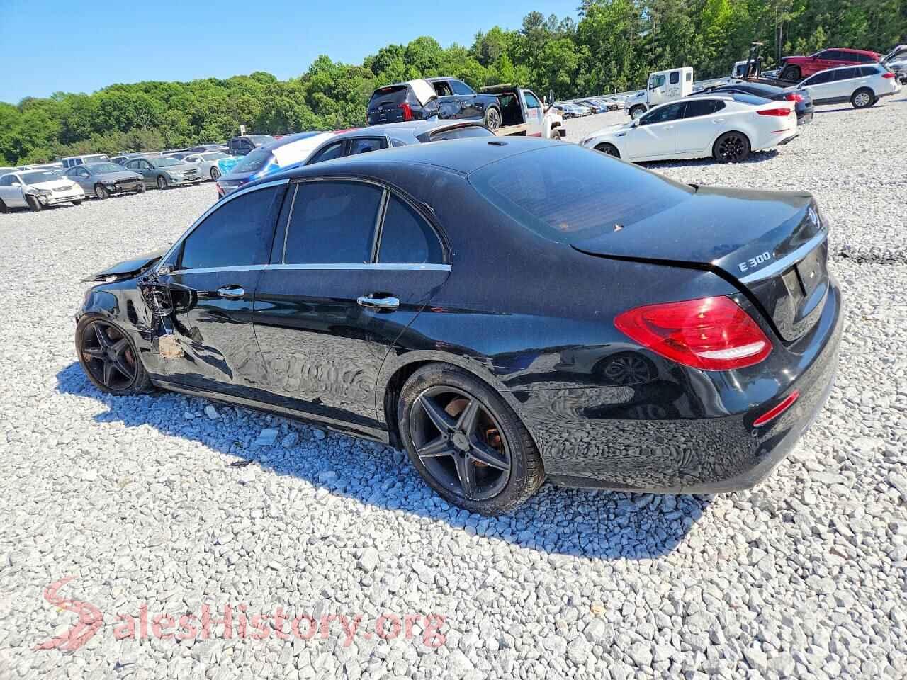 2017 MERCEDES-BENZ E-CLASS VIN WDDZF4JB5HA022407, front view