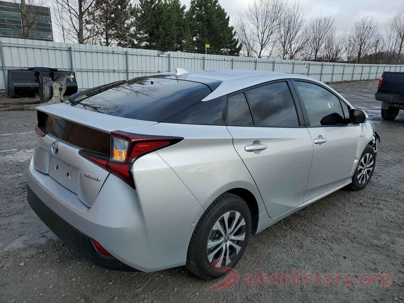 JTDL9RFU4K3009156 2019 TOYOTA PRIUS