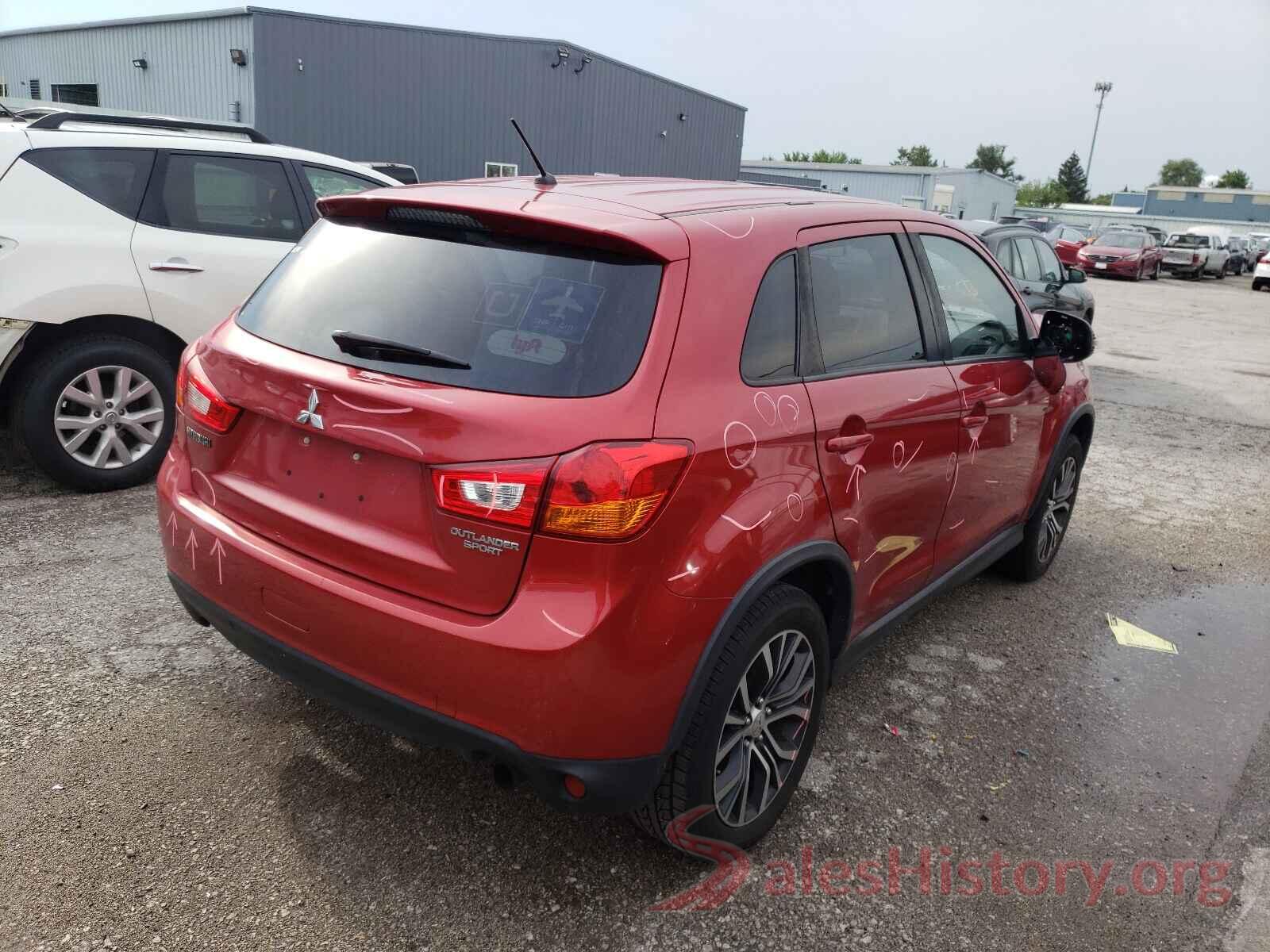 JA4AP3AU8GZ065620 2016 MITSUBISHI OUTLANDER