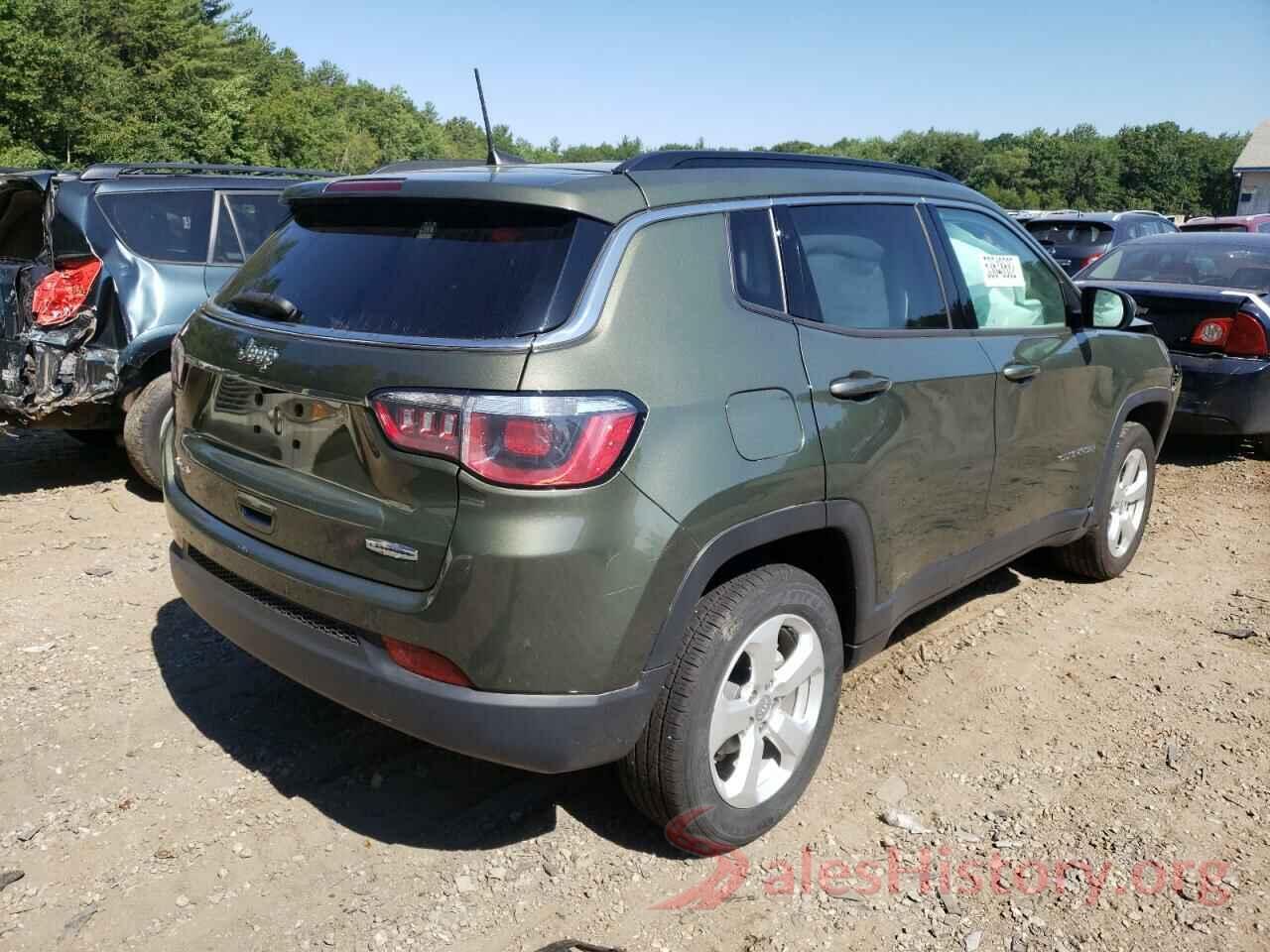 3C4NJDBB4KT813629 2019 JEEP COMPASS