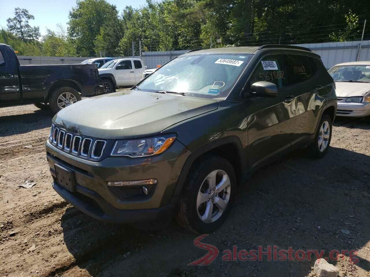 3C4NJDBB4KT813629 2019 JEEP COMPASS