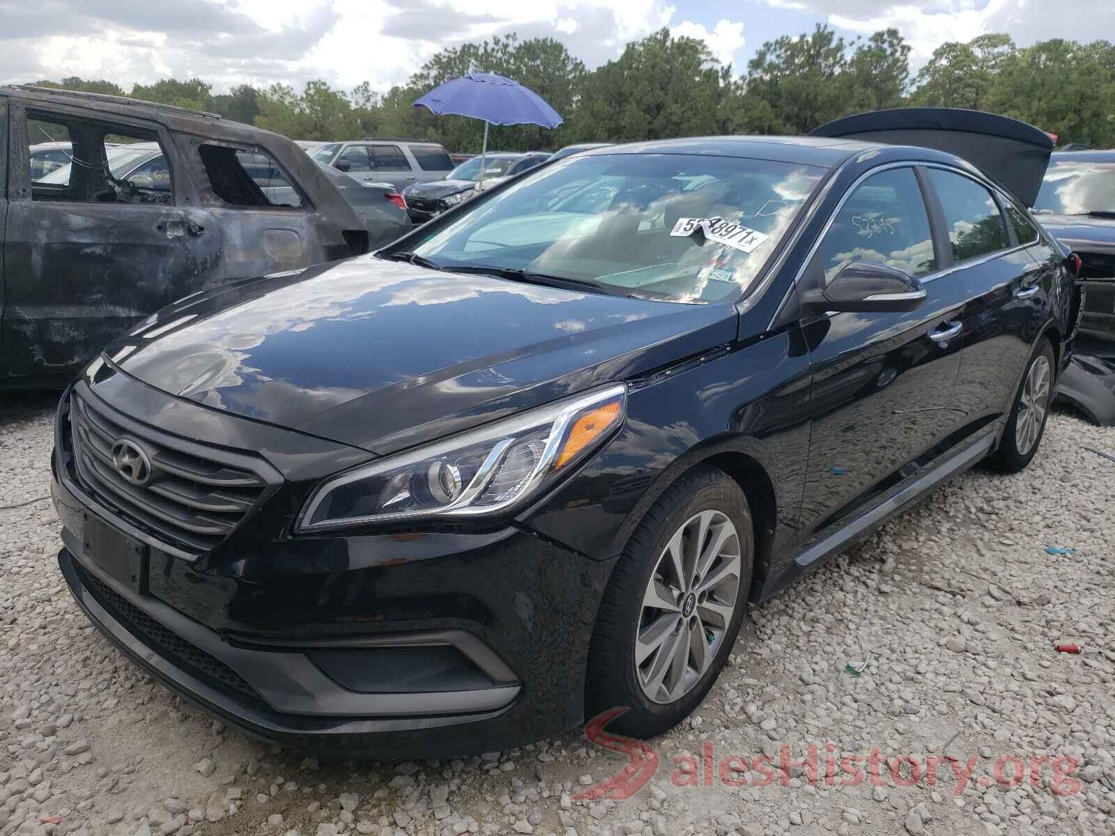 5NPE34AF6HH585852 2017 HYUNDAI SONATA