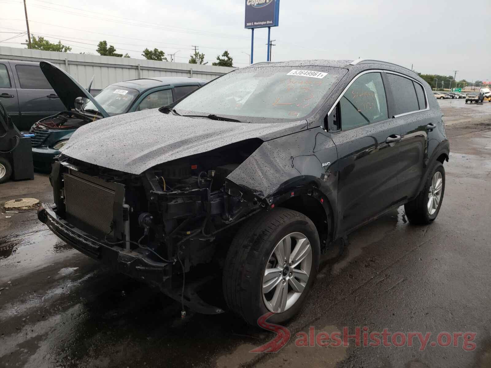 KNDPMCAC5K7573483 2019 KIA SPORTAGE