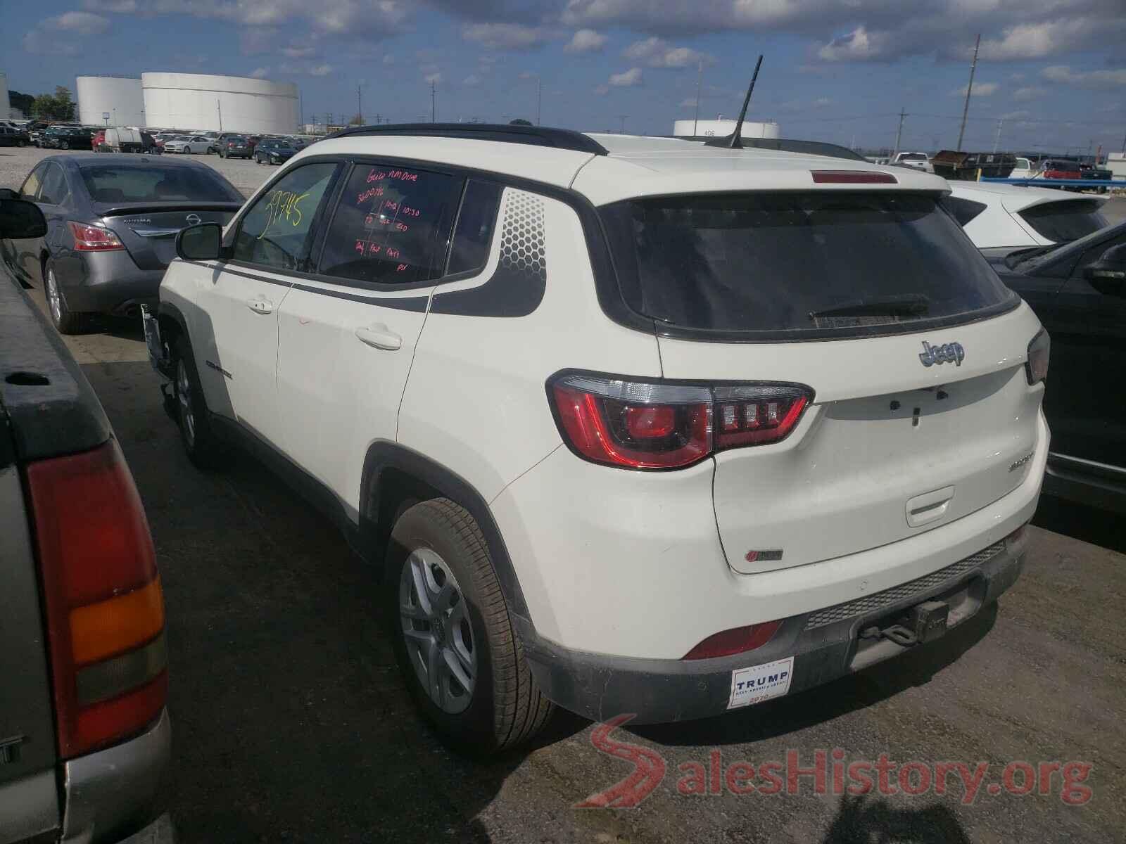 3C4NJCABXJT420731 2018 JEEP COMPASS