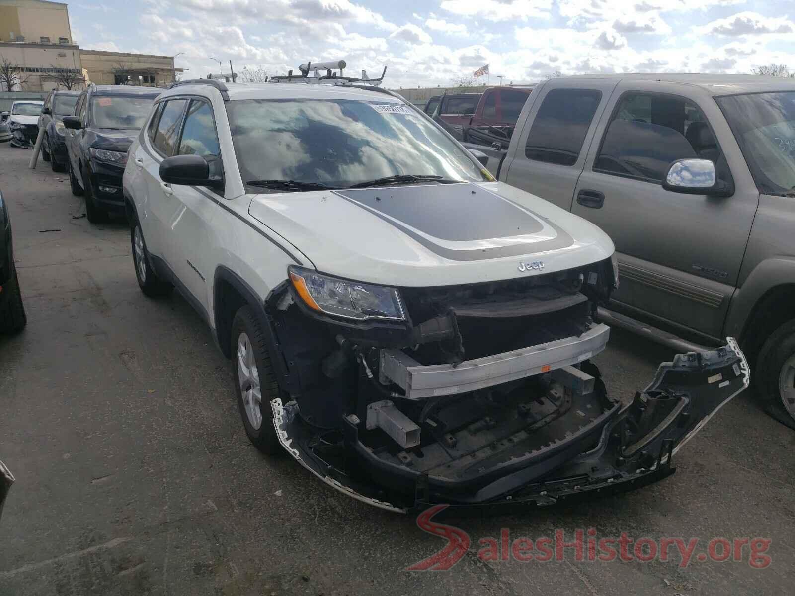 3C4NJCABXJT420731 2018 JEEP COMPASS