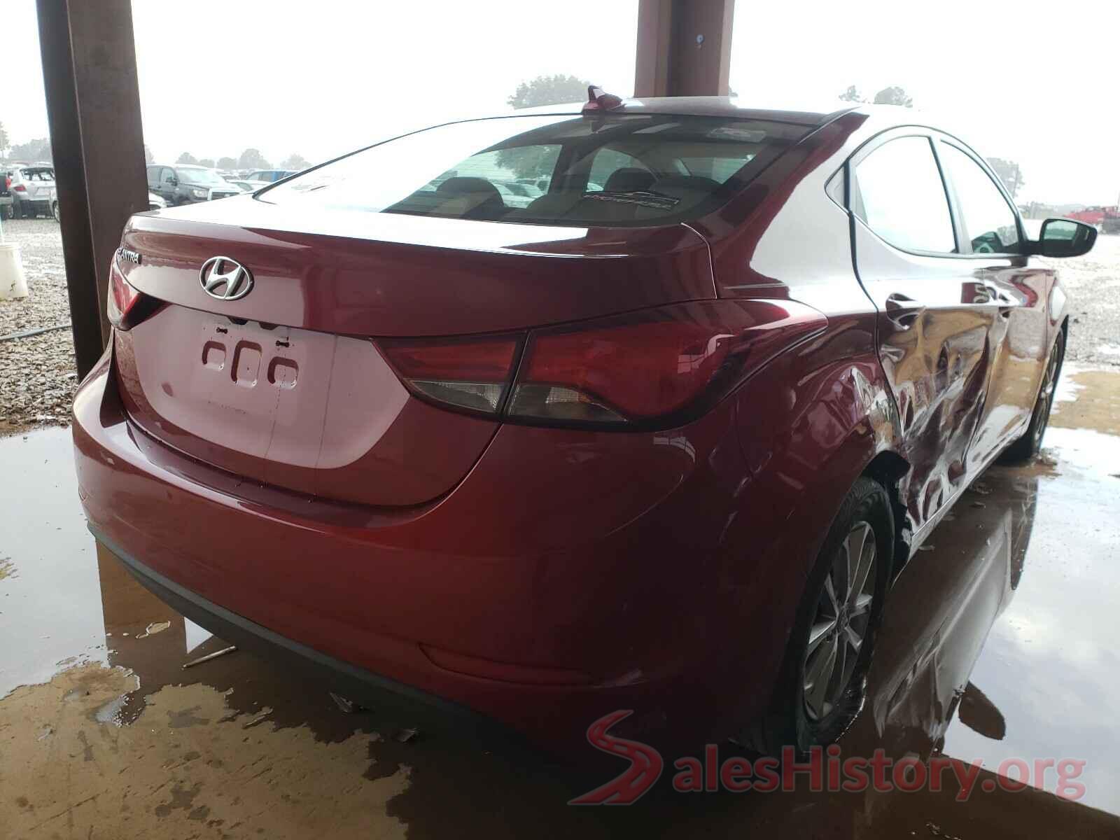 5NPDH4AE9GH787829 2016 HYUNDAI ELANTRA