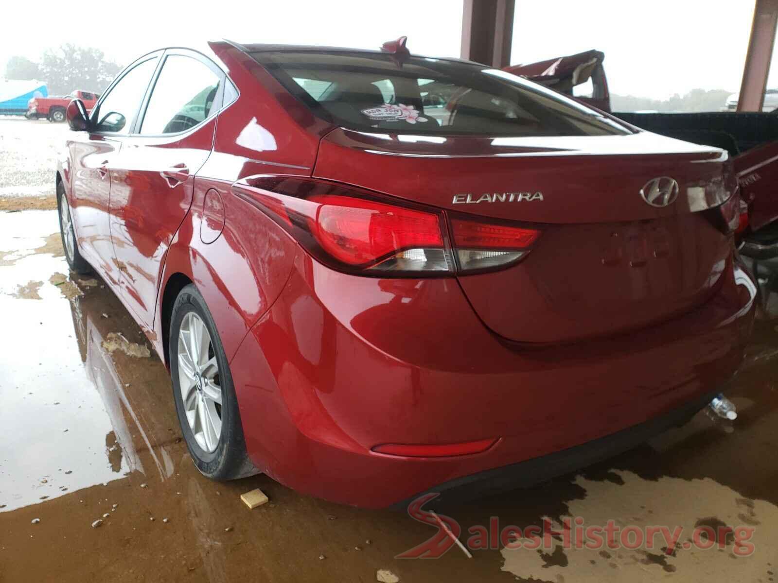 5NPDH4AE9GH787829 2016 HYUNDAI ELANTRA