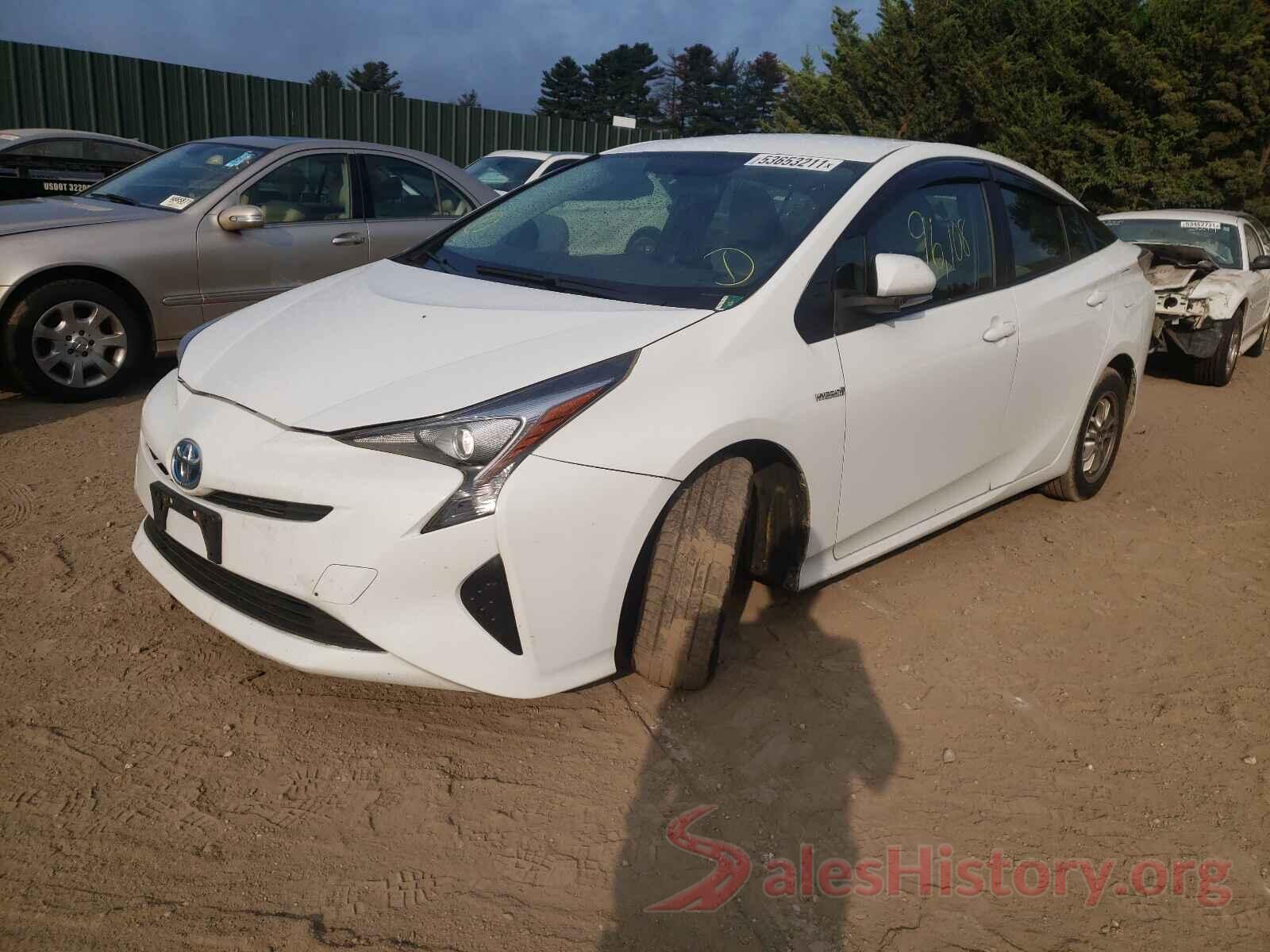 JTDKBRFU7G3522652 2016 TOYOTA PRIUS