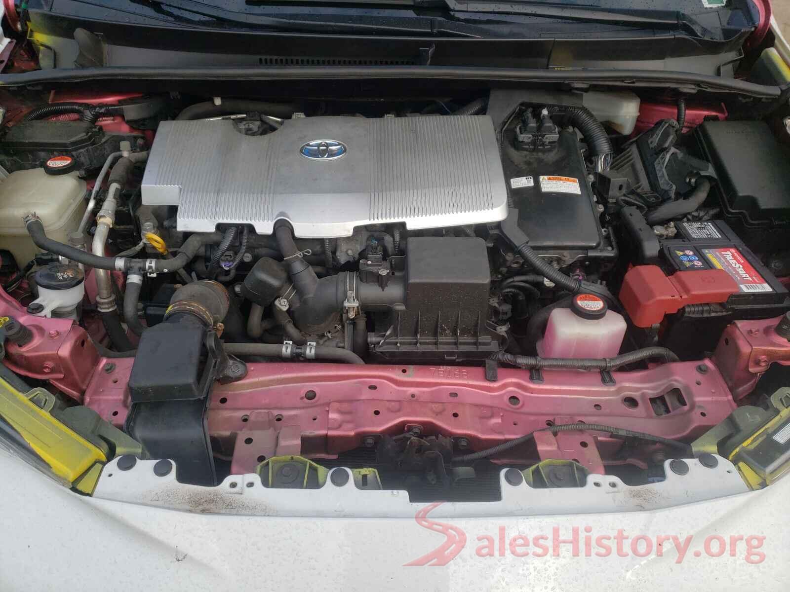 JTDKBRFU7G3522652 2016 TOYOTA PRIUS