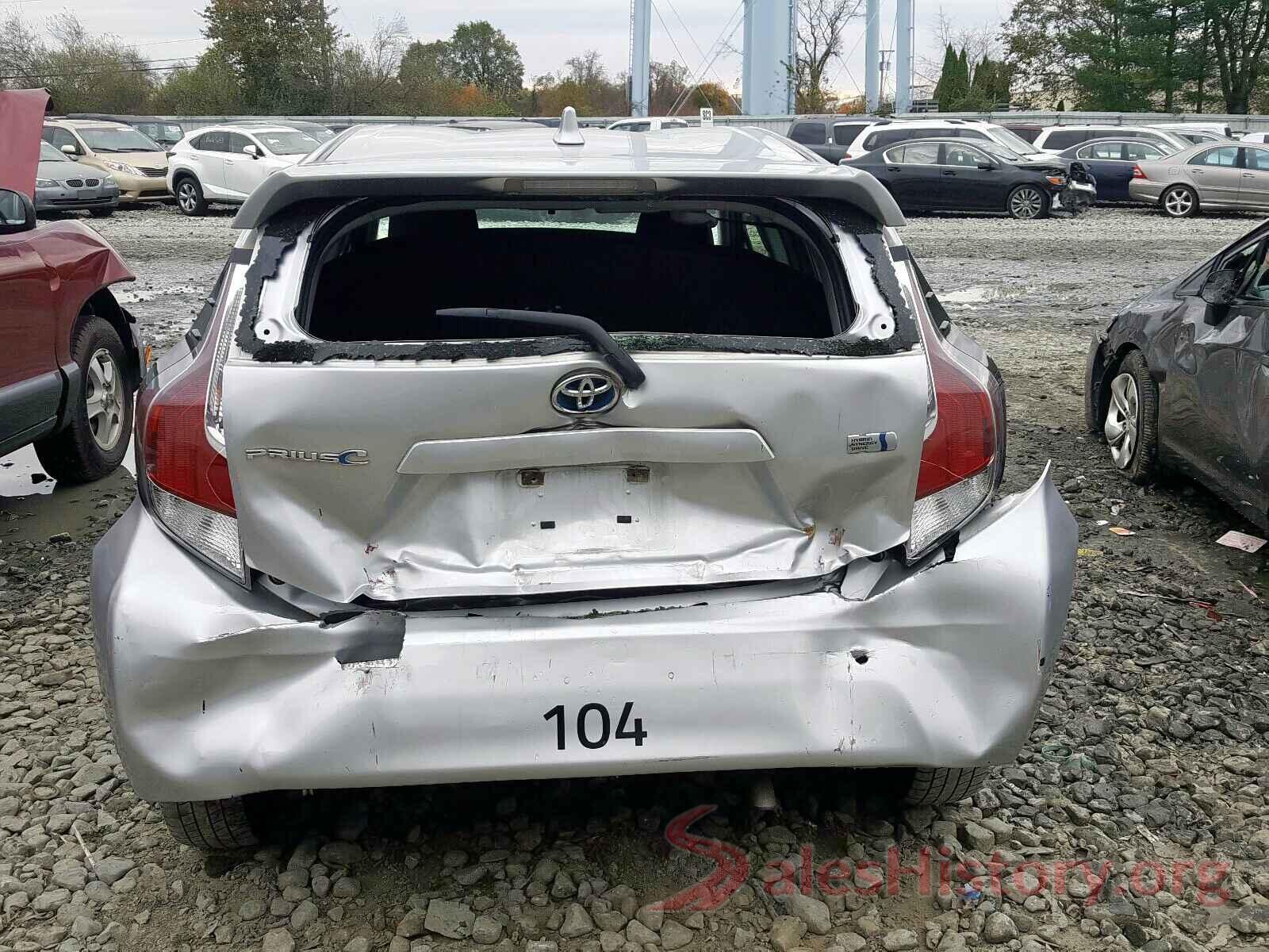 JTDKDTB38G1135950 2016 TOYOTA PRIUS