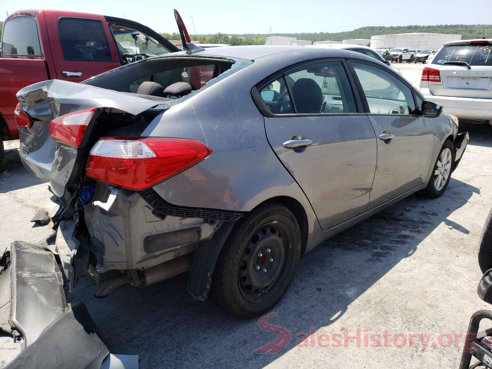 KNAFX4A64G5508837 2016 KIA FORTE