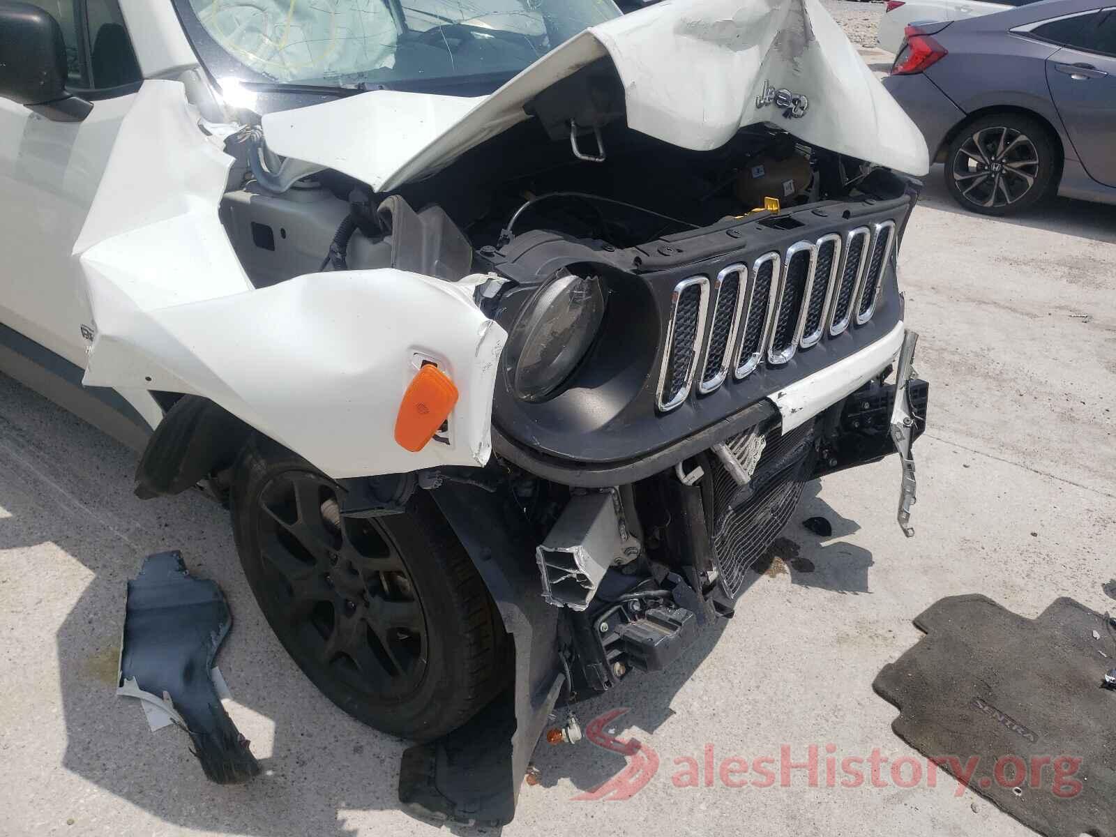 ZACCJAAB4HPE55438 2017 JEEP RENEGADE