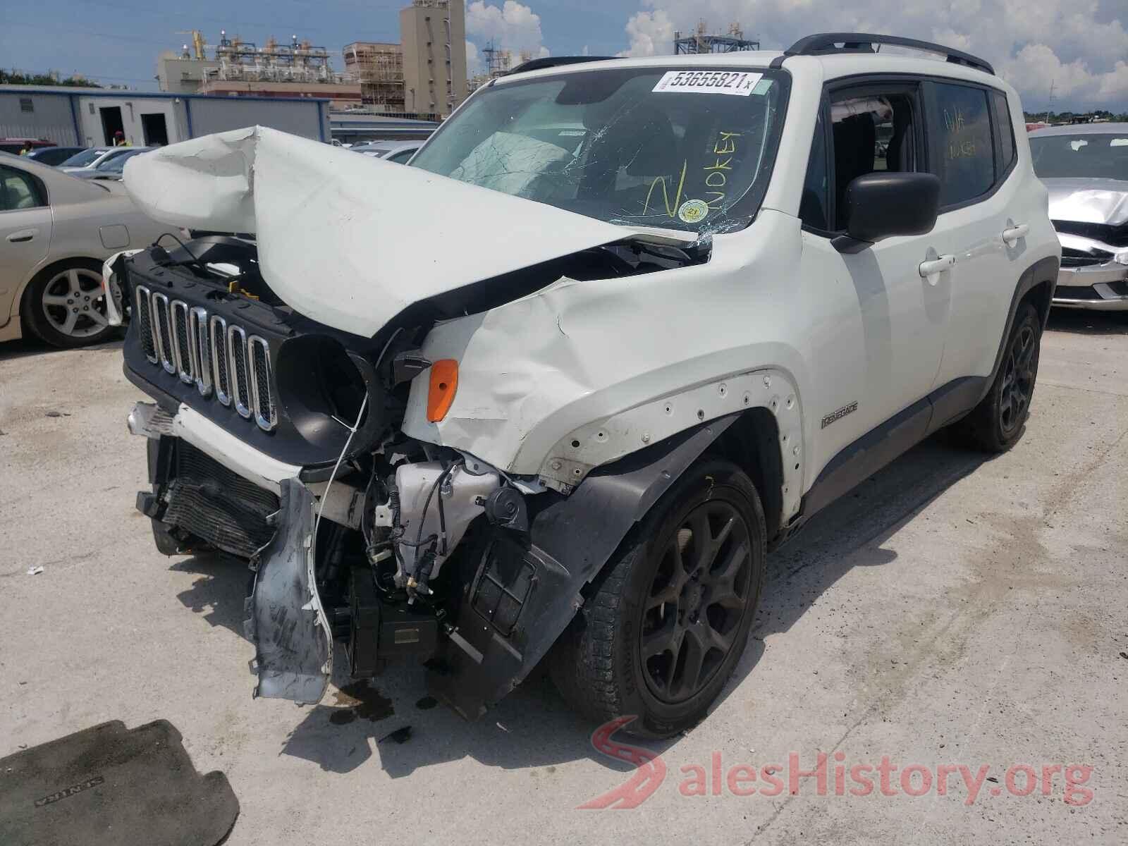 ZACCJAAB4HPE55438 2017 JEEP RENEGADE