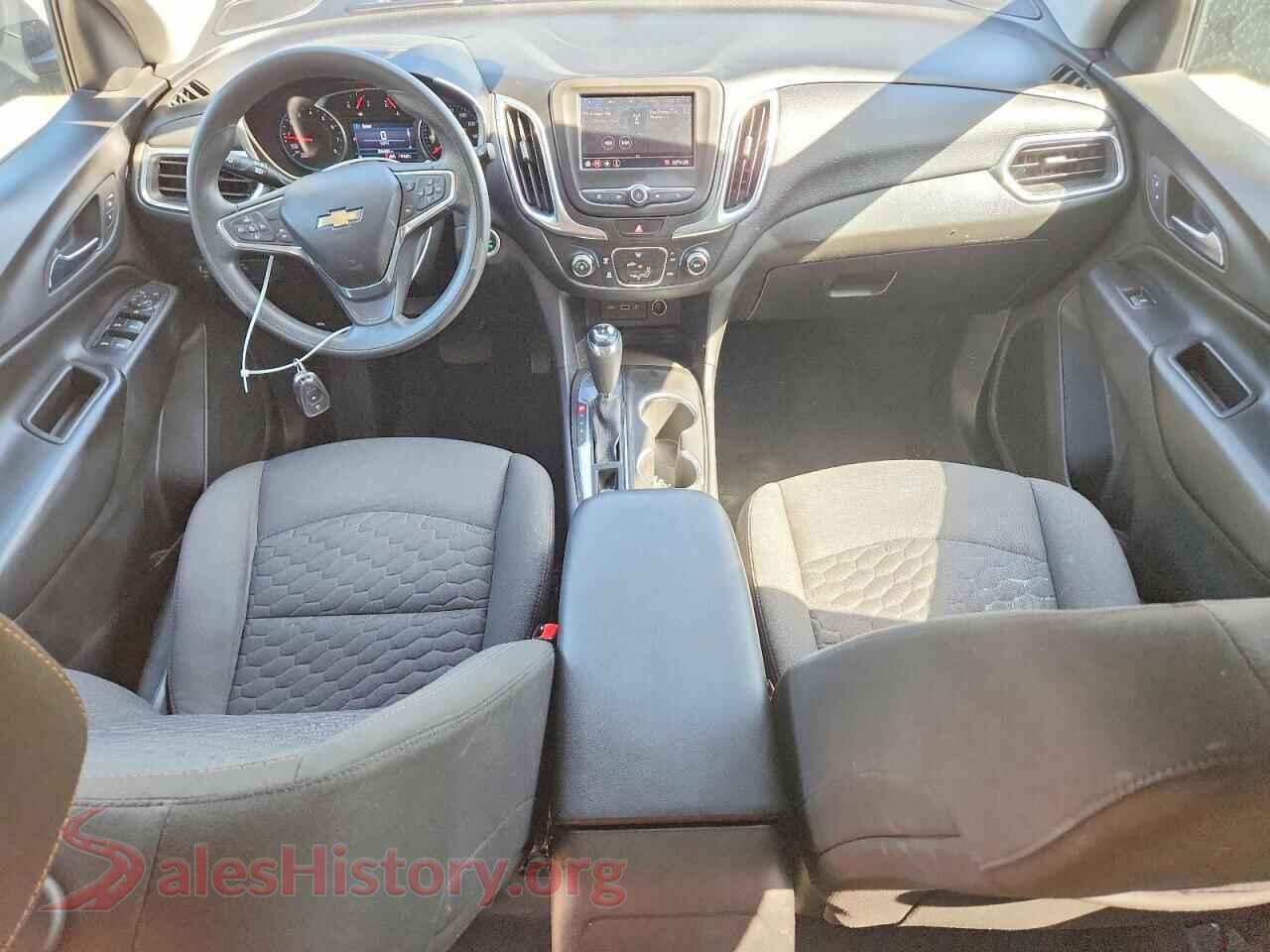 2020 CHEVROLET EQUINOX VIN 2GNAXJEV8L6241446, interior dashboard