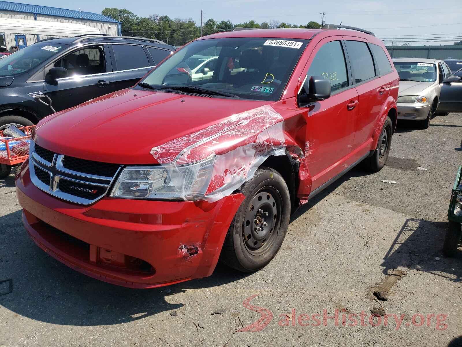 3C4PDCAB2HT683080 2017 DODGE JOURNEY