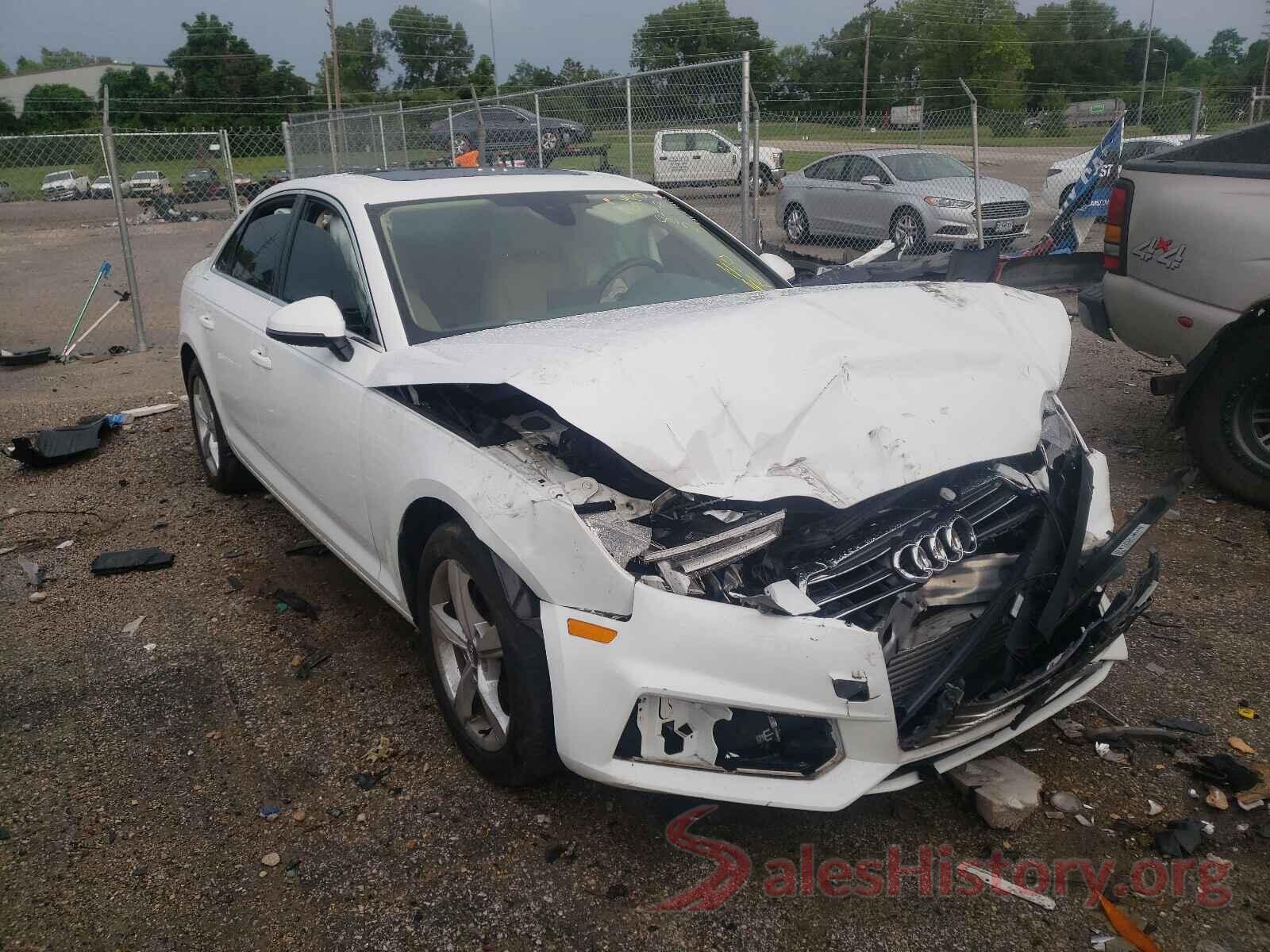 WAUGMAF44KA020586 2019 AUDI A4