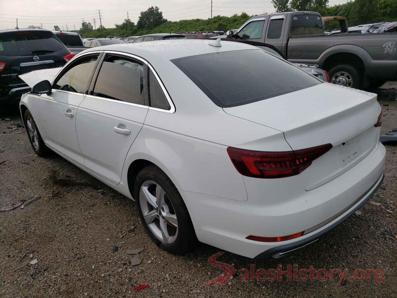 WAUGMAF44KA020586 2019 AUDI A4