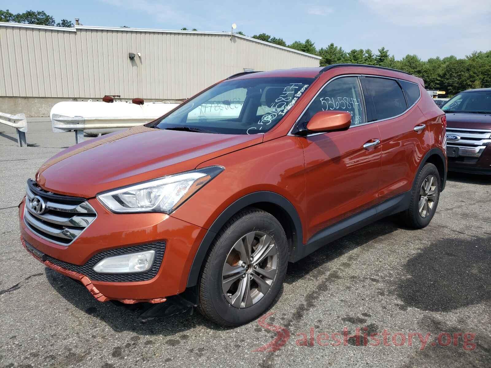 5XYZUDLB4GG375538 2016 HYUNDAI SANTA FE