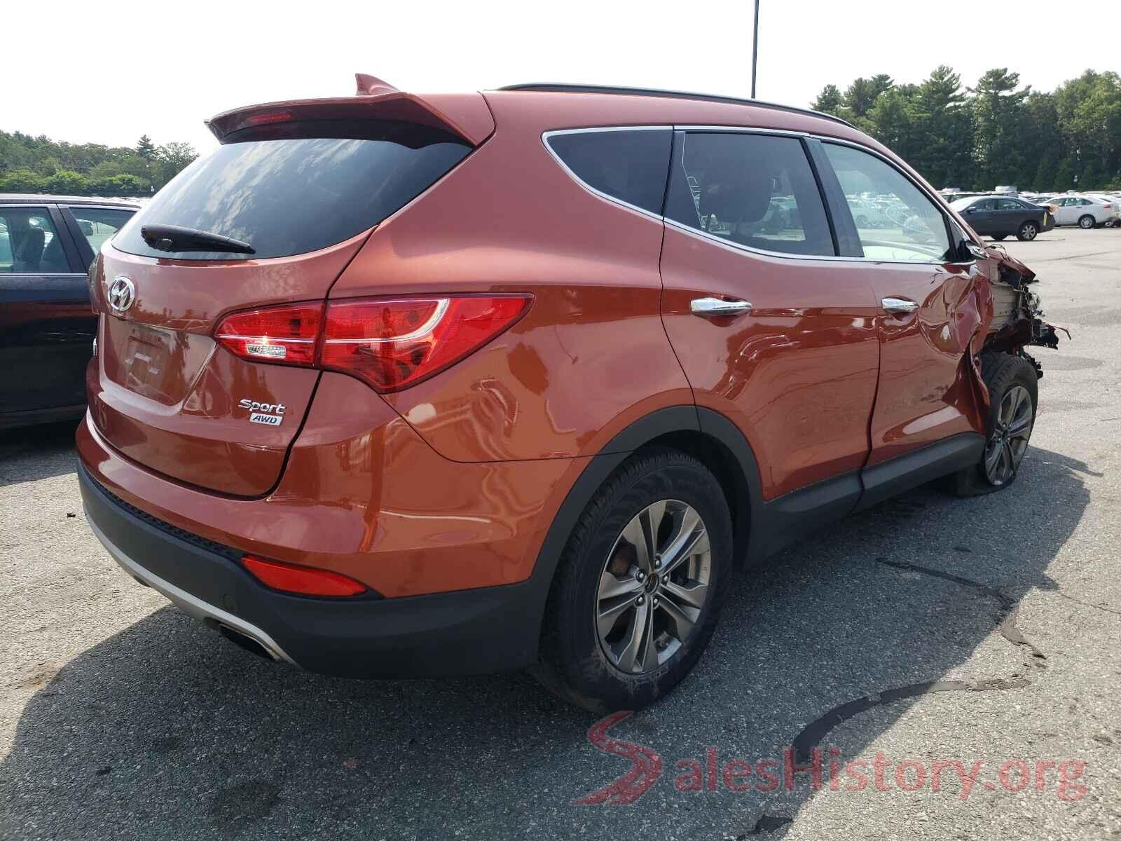 5XYZUDLB4GG375538 2016 HYUNDAI SANTA FE