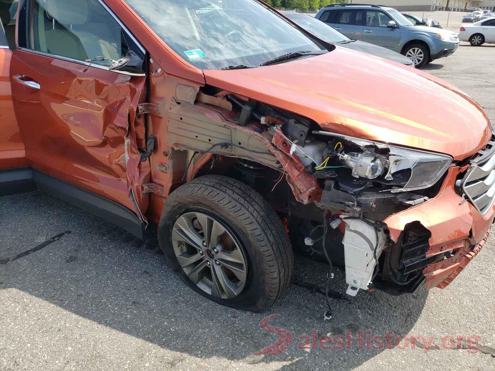 5XYZUDLB4GG375538 2016 HYUNDAI SANTA FE