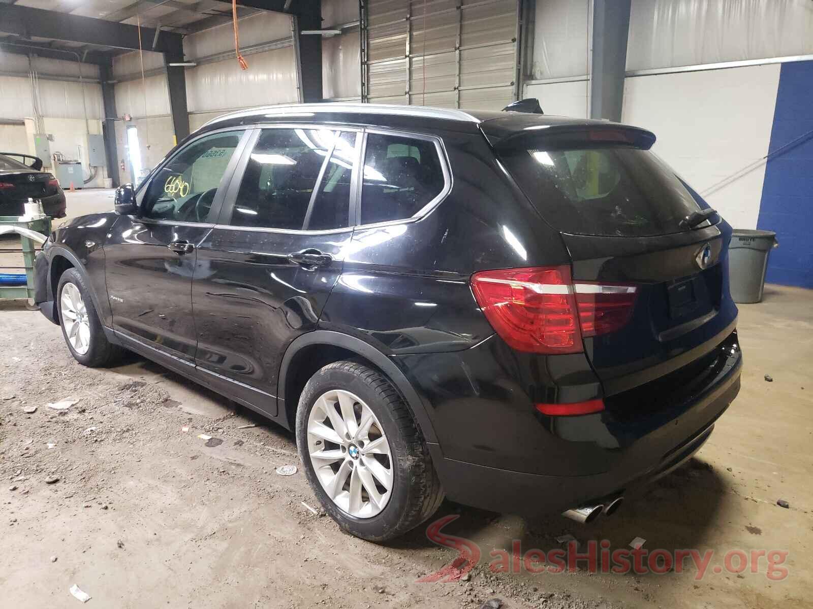 5UXWX9C57H0T03417 2017 BMW X3