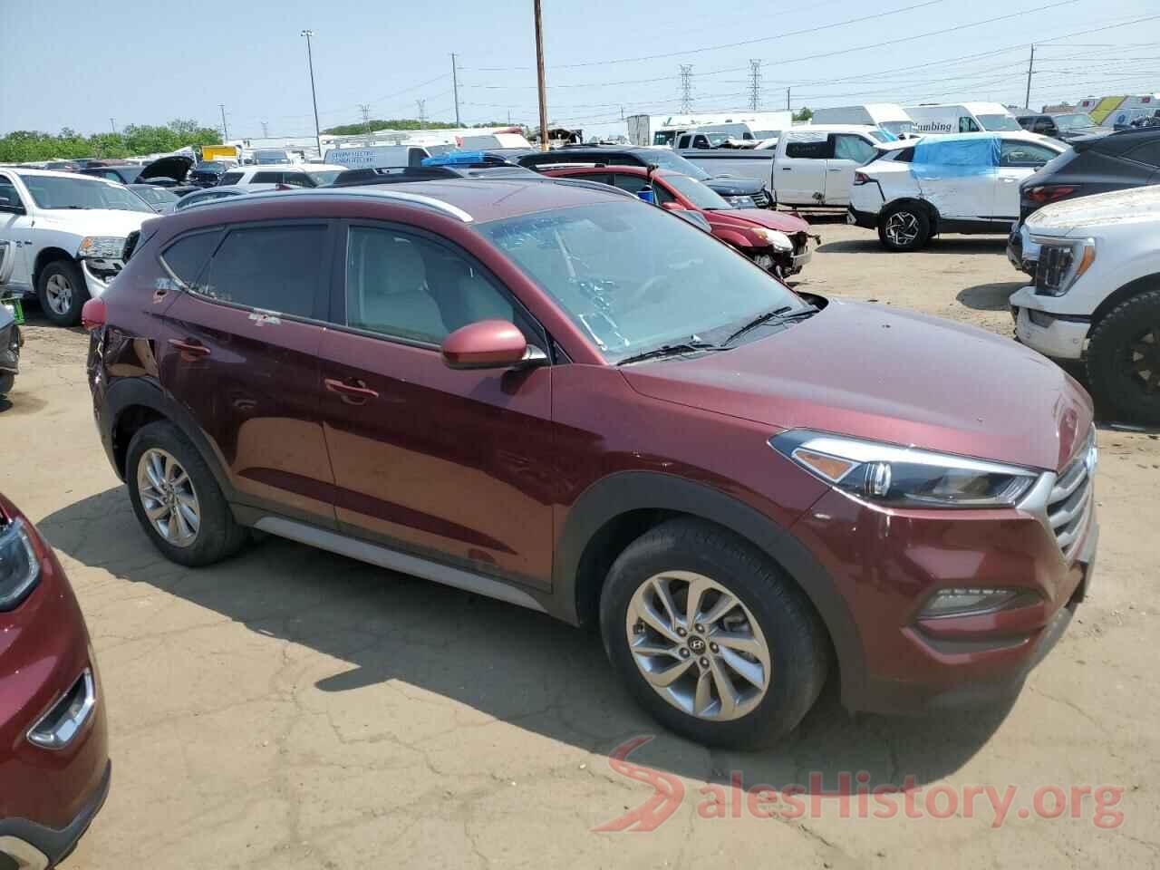 KM8J3CA40JU655263 2018 HYUNDAI TUCSON