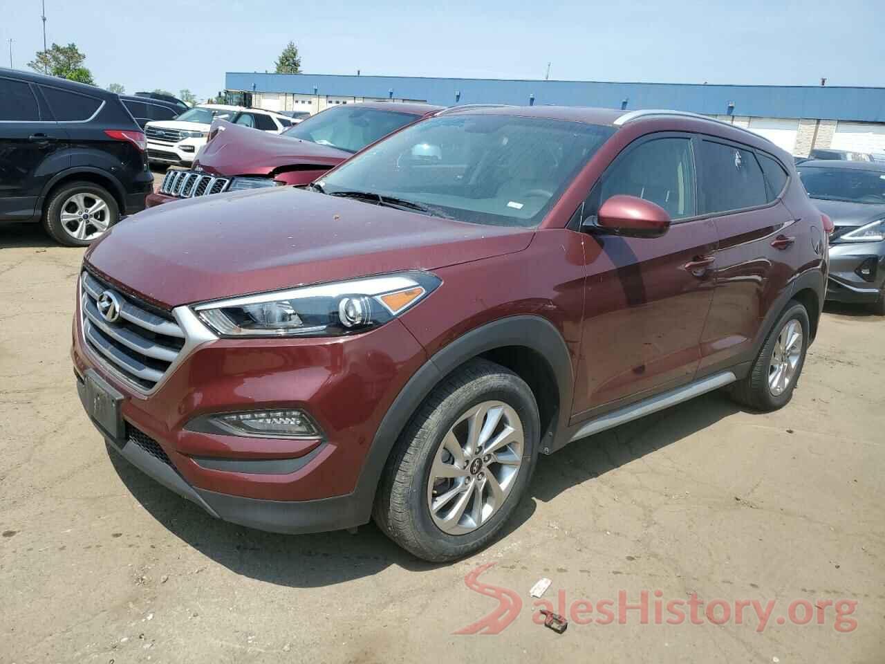 KM8J3CA40JU655263 2018 HYUNDAI TUCSON