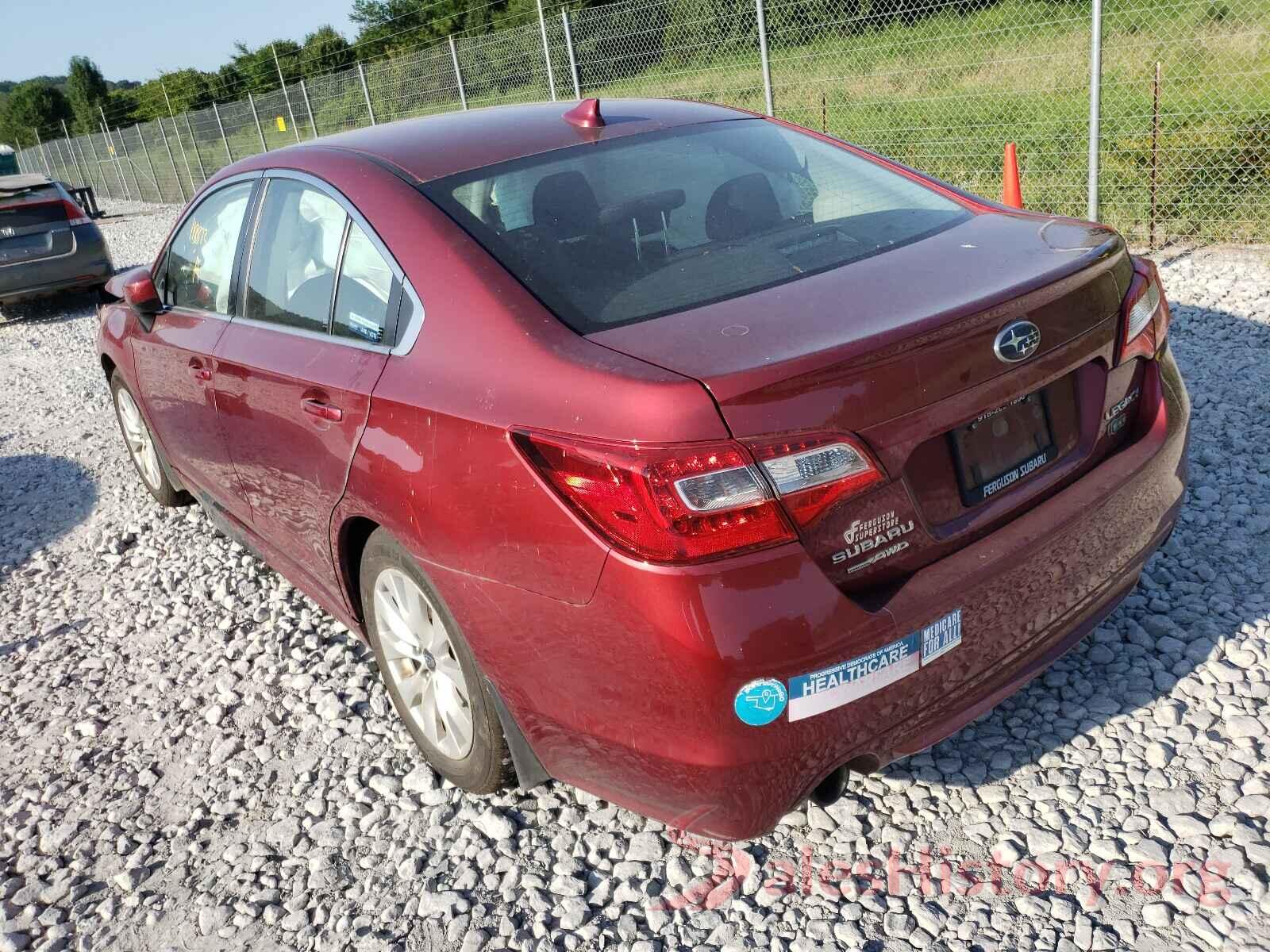 4S3BNBC65G3026821 2016 SUBARU LEGACY