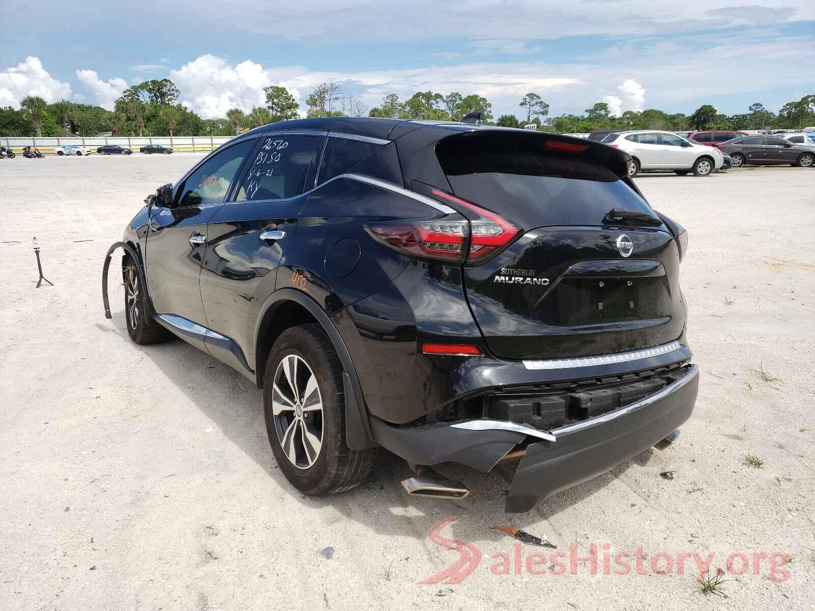 5N1AZ2MJ8KN141733 2019 NISSAN MURANO