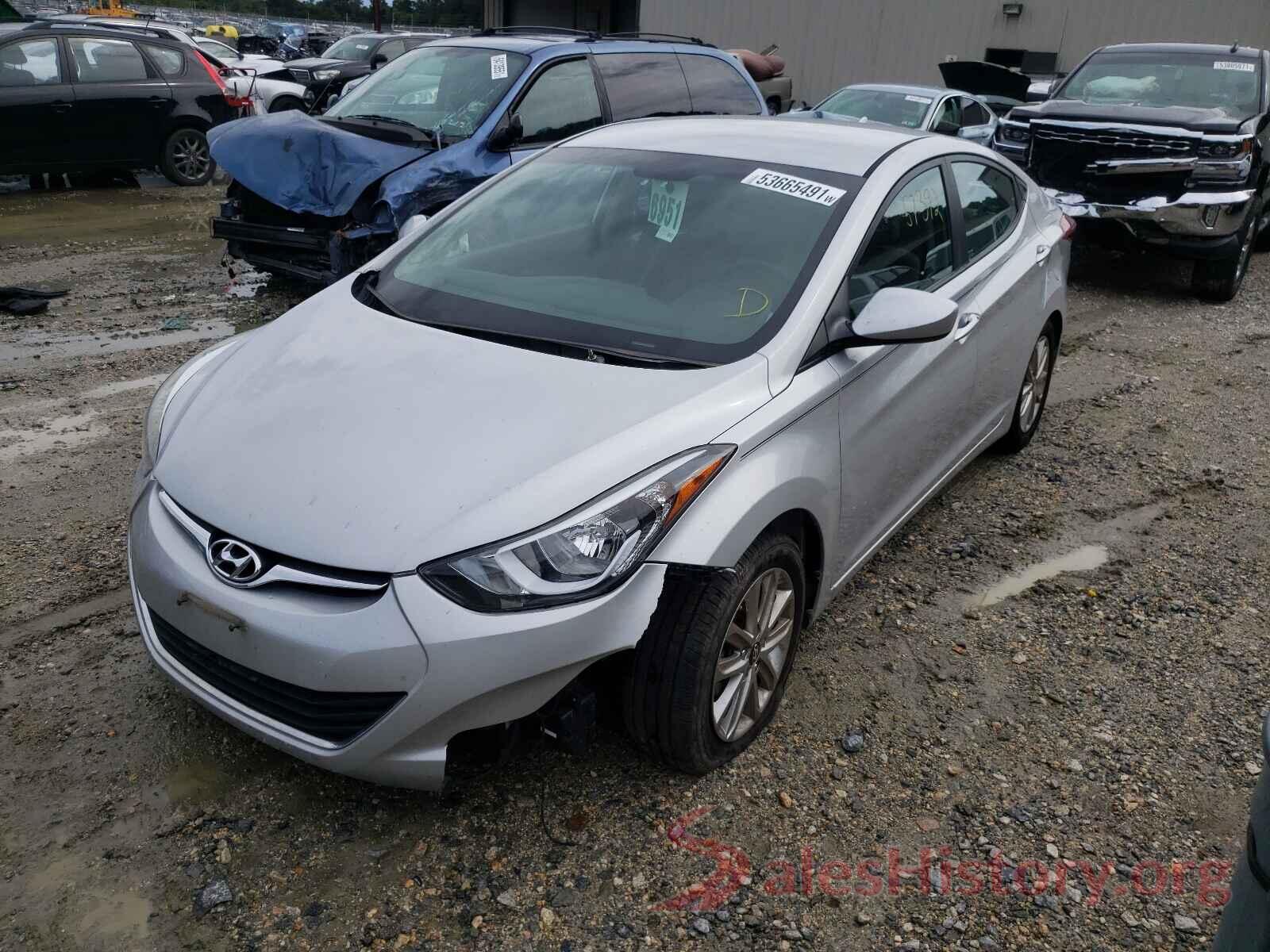 KMHDH4AE9GU487967 2016 HYUNDAI ELANTRA