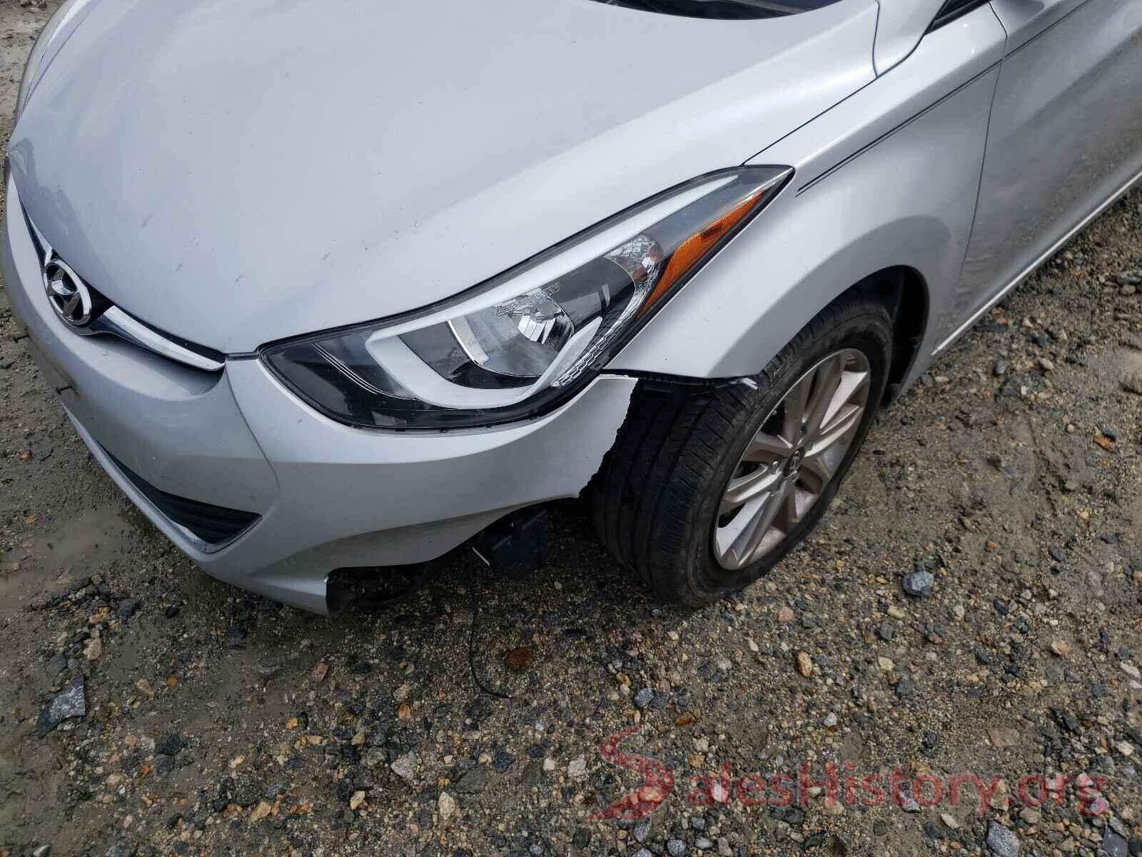 KMHDH4AE9GU487967 2016 HYUNDAI ELANTRA