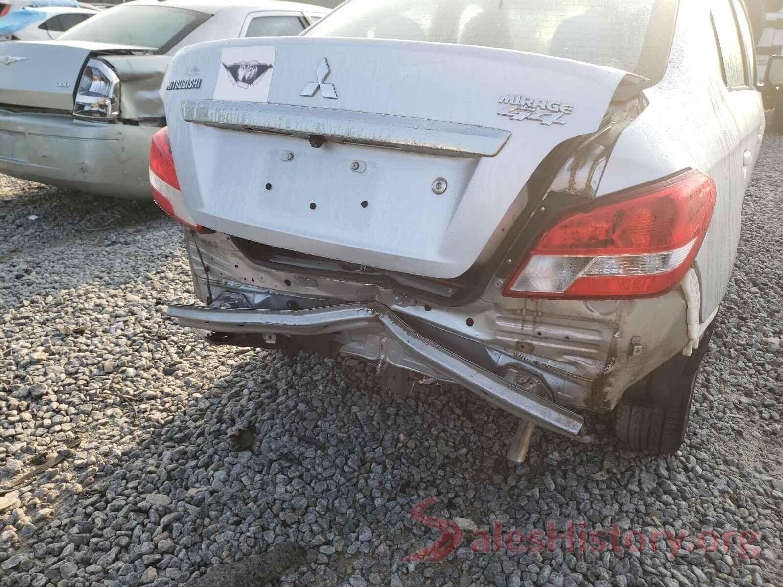 ML32F3FJ5HH003596 2017 MITSUBISHI MIRAGE