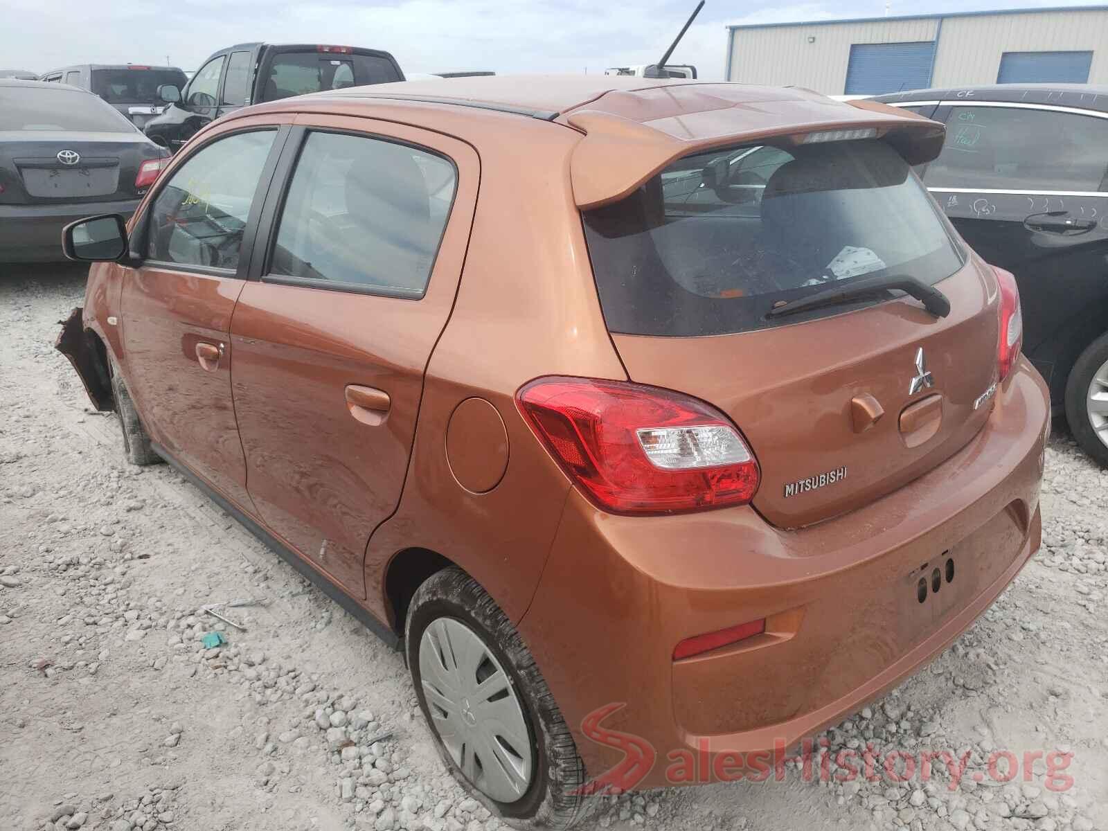 ML32A3HJ0KH000950 2019 MITSUBISHI MIRAGE