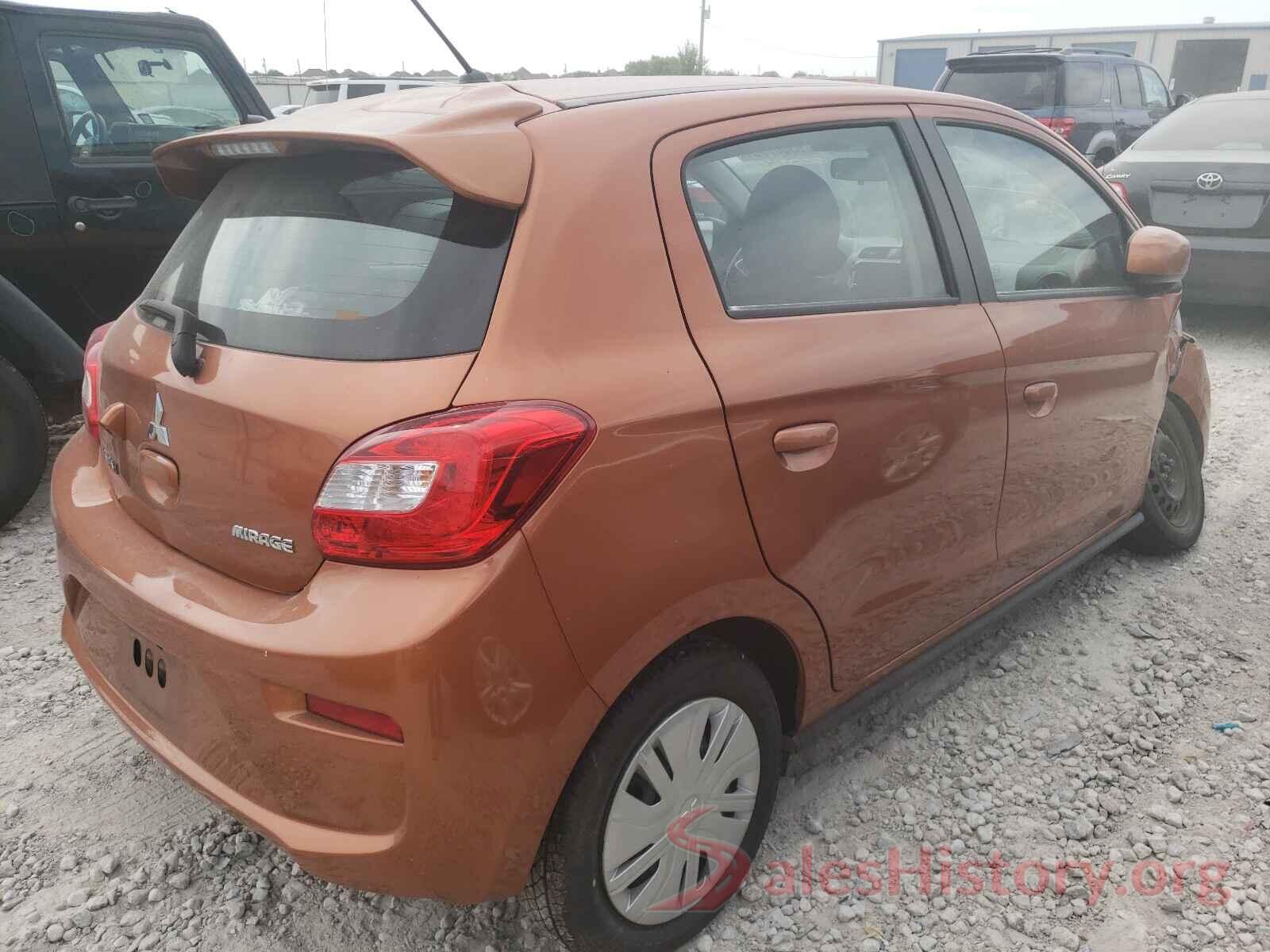 ML32A3HJ0KH000950 2019 MITSUBISHI MIRAGE