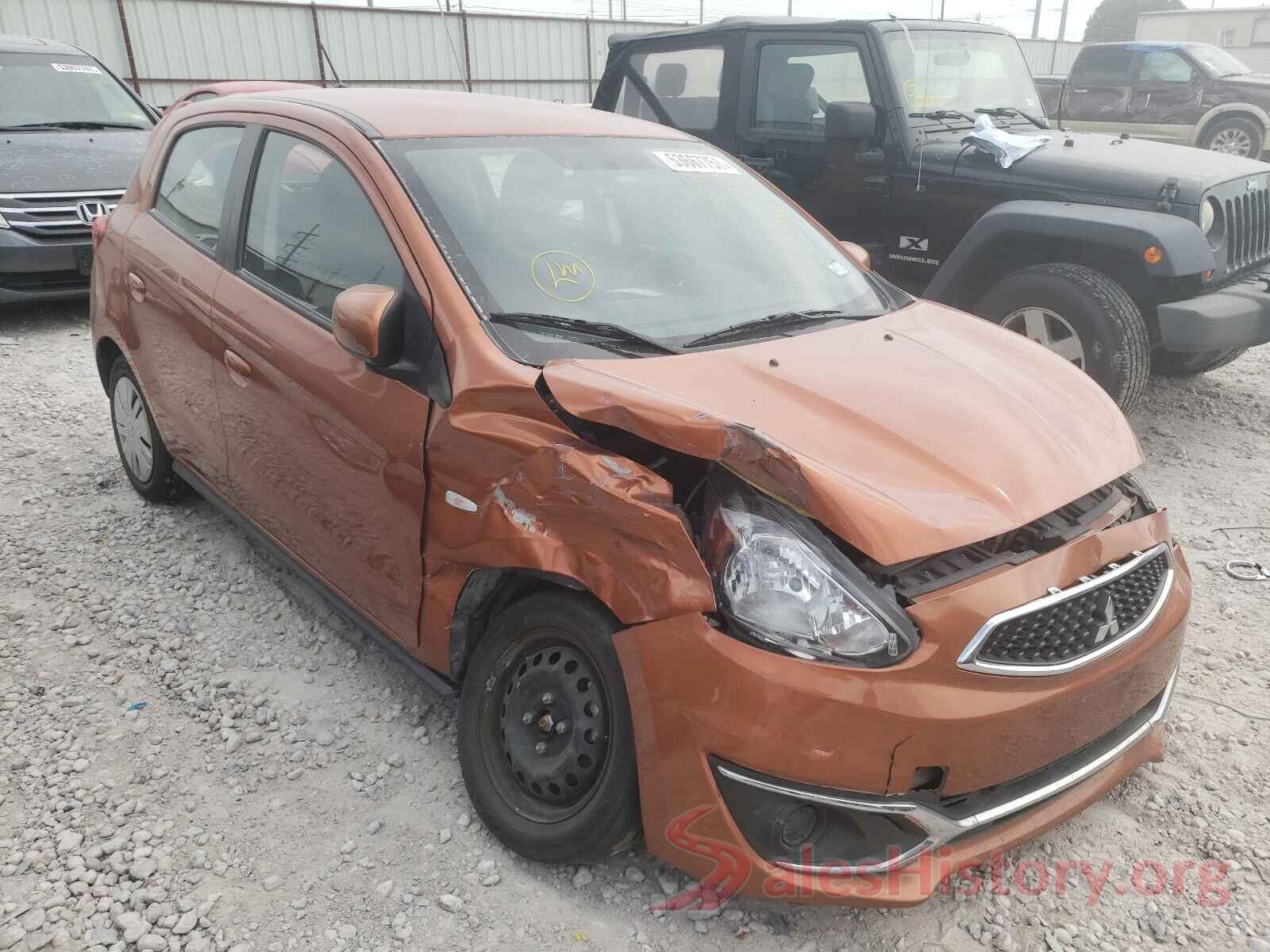 ML32A3HJ0KH000950 2019 MITSUBISHI MIRAGE