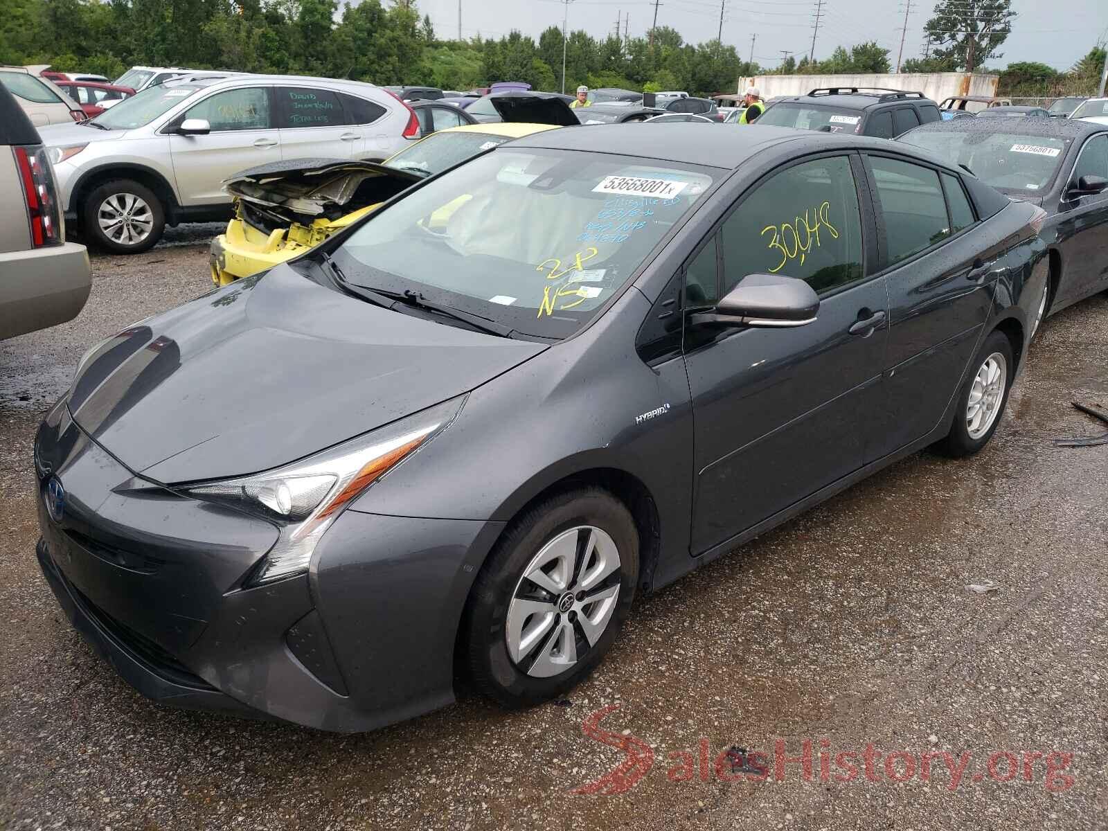 JTDKBRFU1J3064890 2018 TOYOTA PRIUS