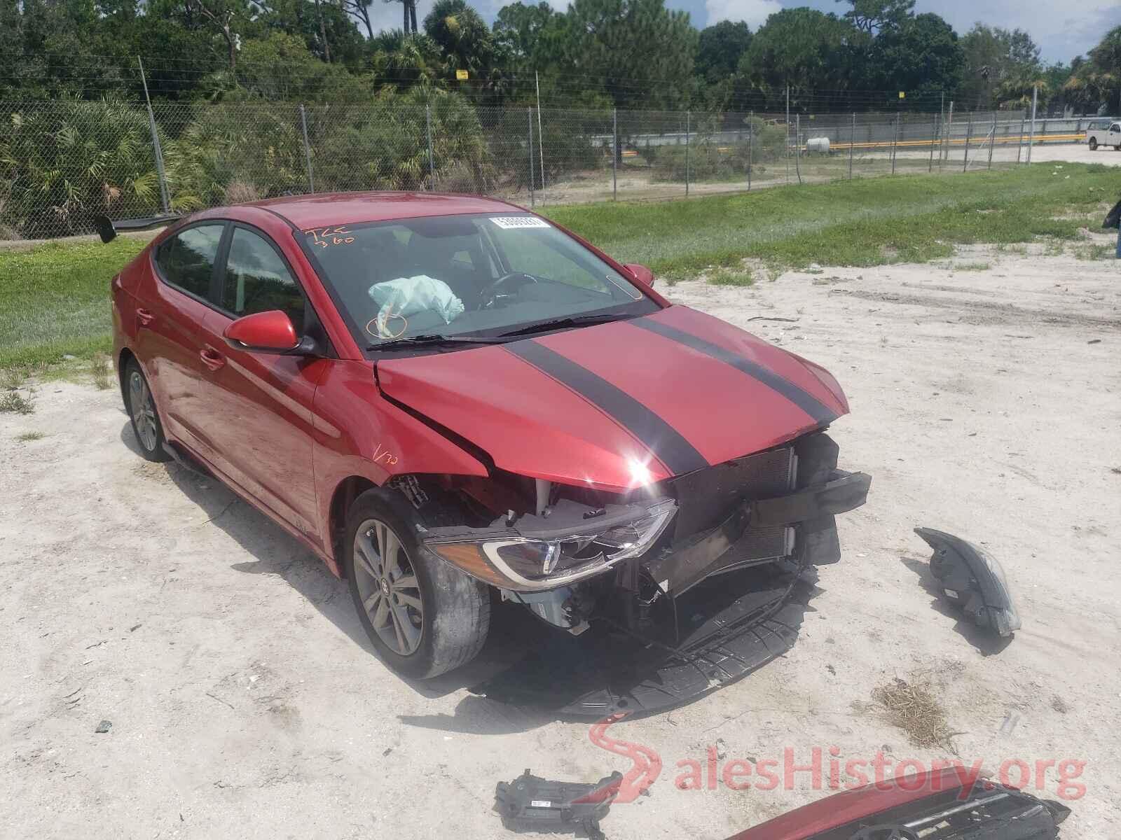 5NPD84LFXHH035015 2017 HYUNDAI ELANTRA