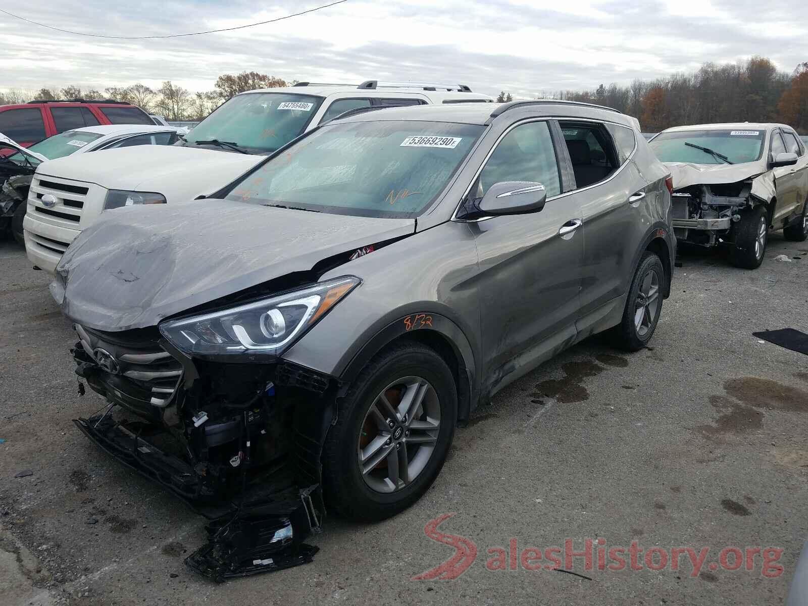 5NMZUDLB7JH098266 2018 HYUNDAI SANTA FE